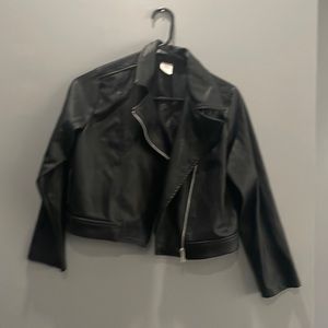 Wonder nation leather jacket